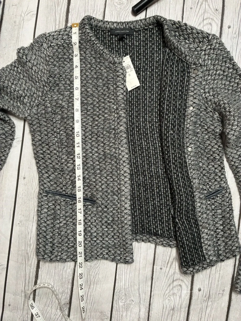 NWT Ann Taylor Sweater Jacket Blazer